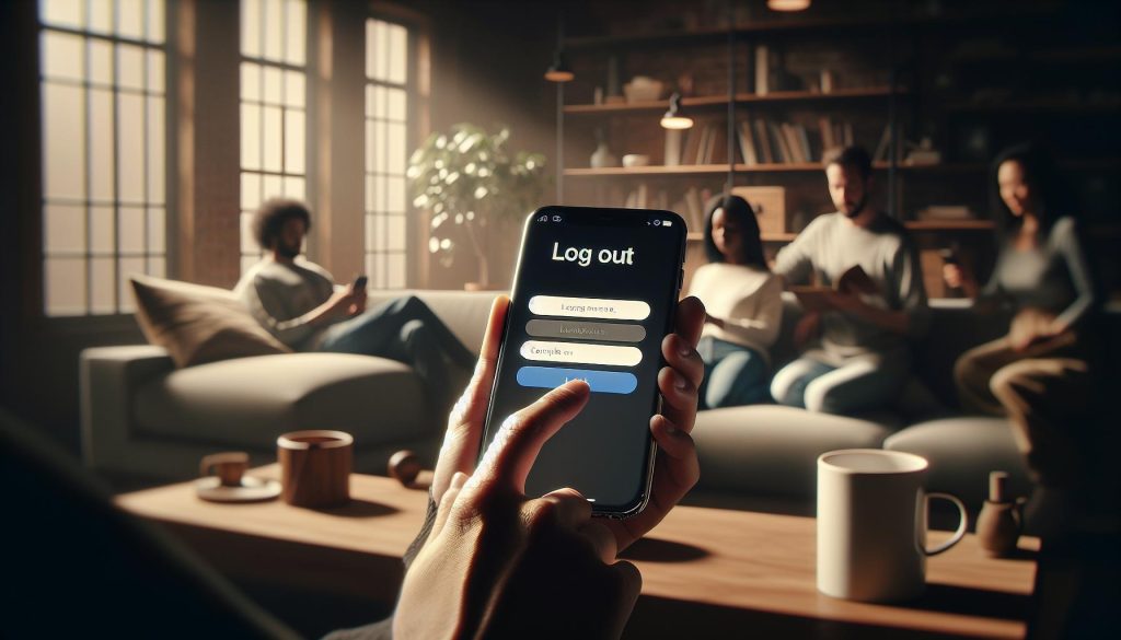 How can I logout from Facebook Messenger: Complete sign out