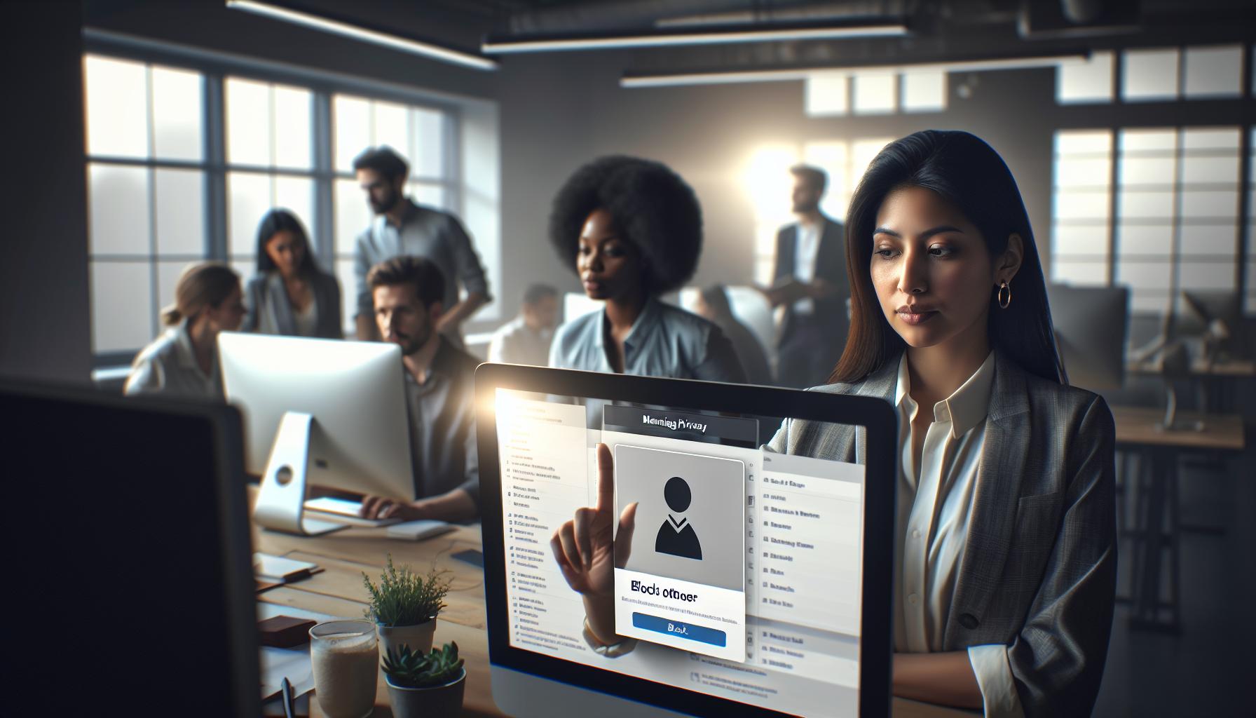 Managing Privacy: Why You Should Block Users