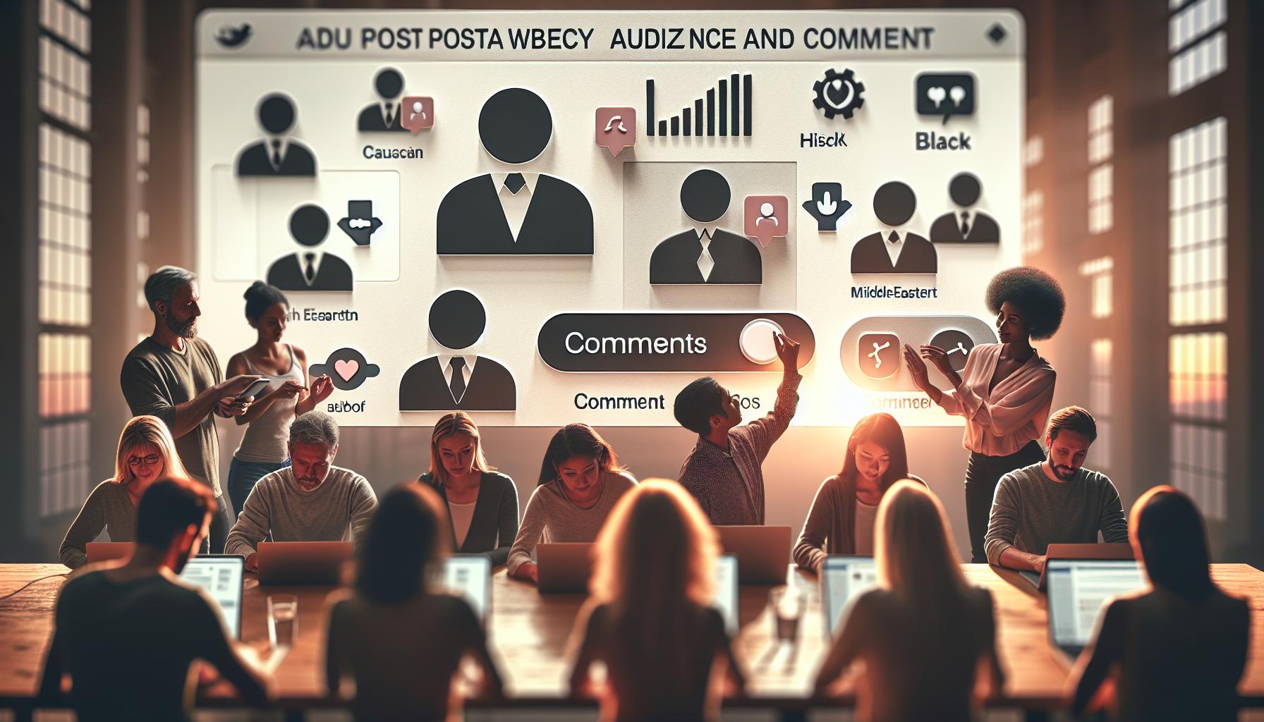 Adjusting Post Audience and Comment Permissions