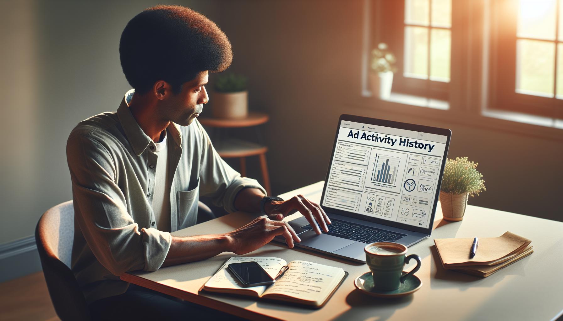 How to Access Your Ad Activity History