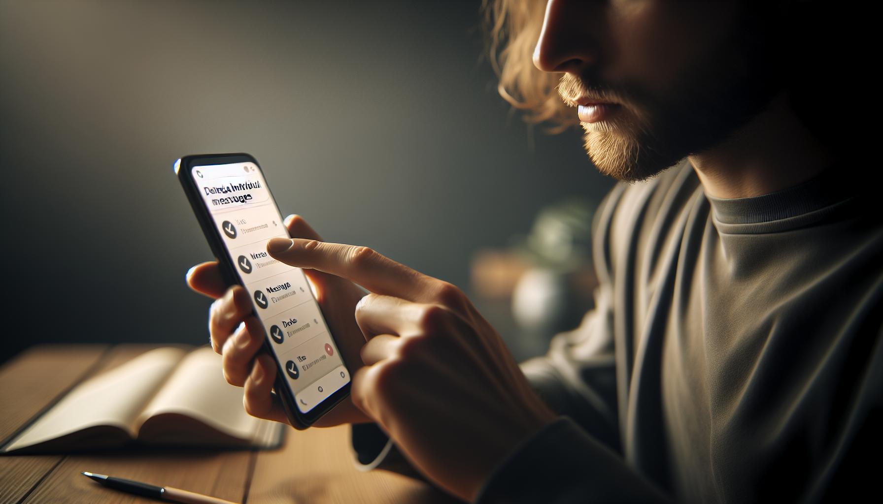 Step-by-Step Guide to Deleting Individual Messages