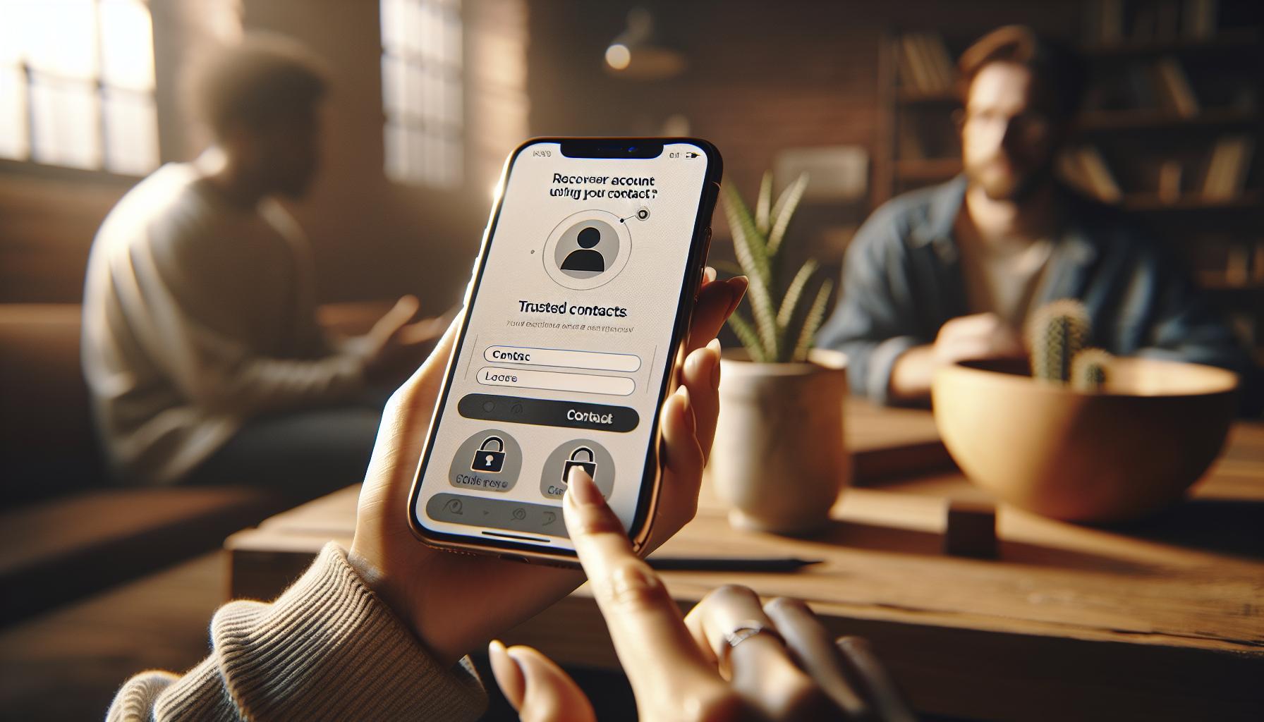 How to Use Trusted Contacts for Account Recovery