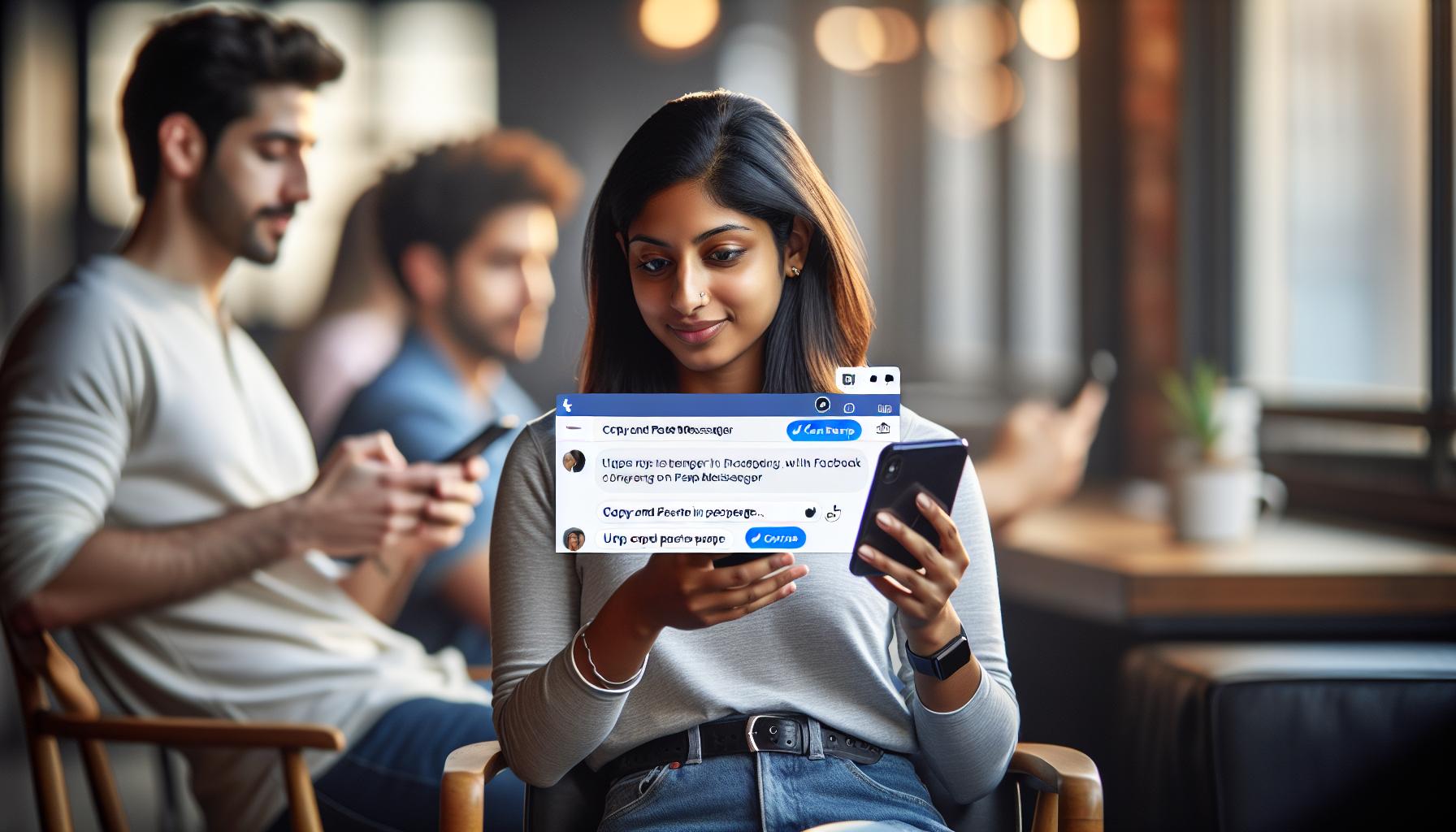 Using Copy and Paste in Facebook Messenger