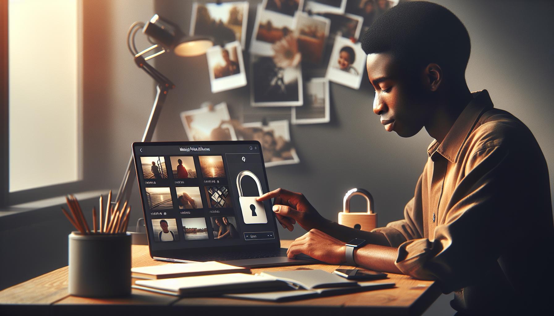 Managing Photo Albums for Enhanced Privacy