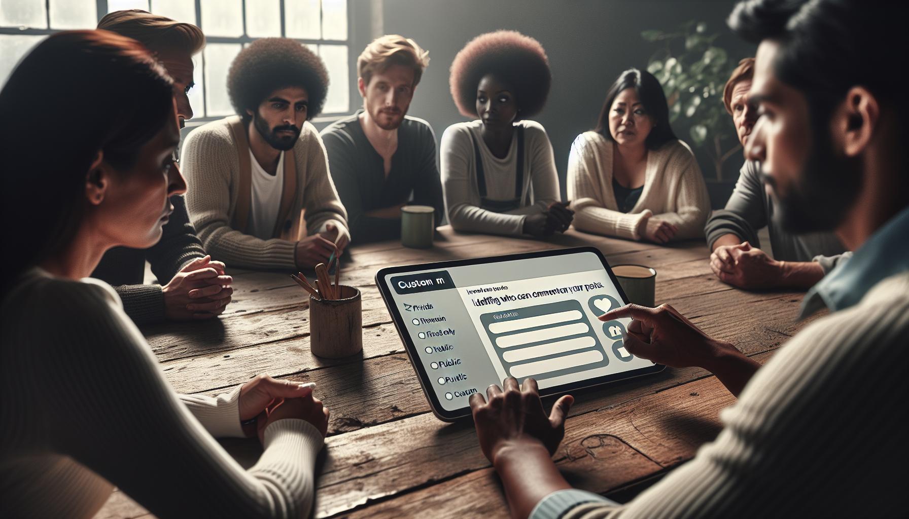 Identifying Who Can Comment on Your Posts