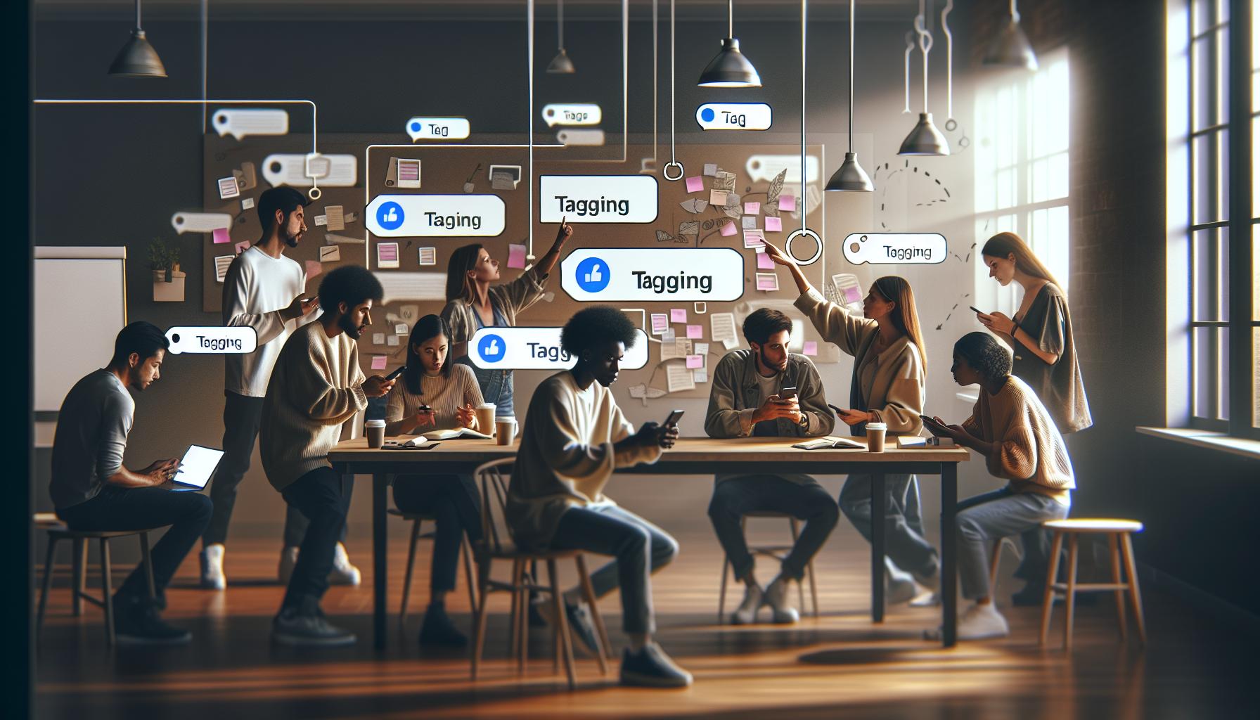 Exploring Tagging in Facebook Groups