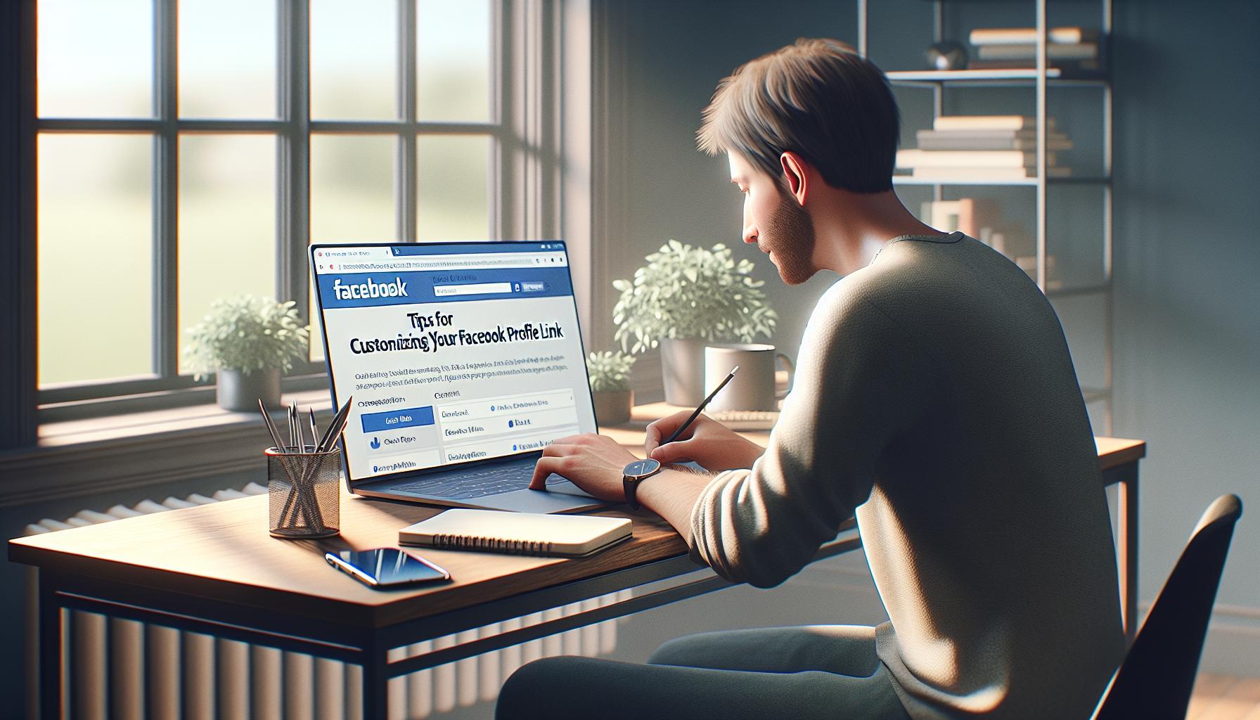 Tips for Customizing Your Facebook Profile Link