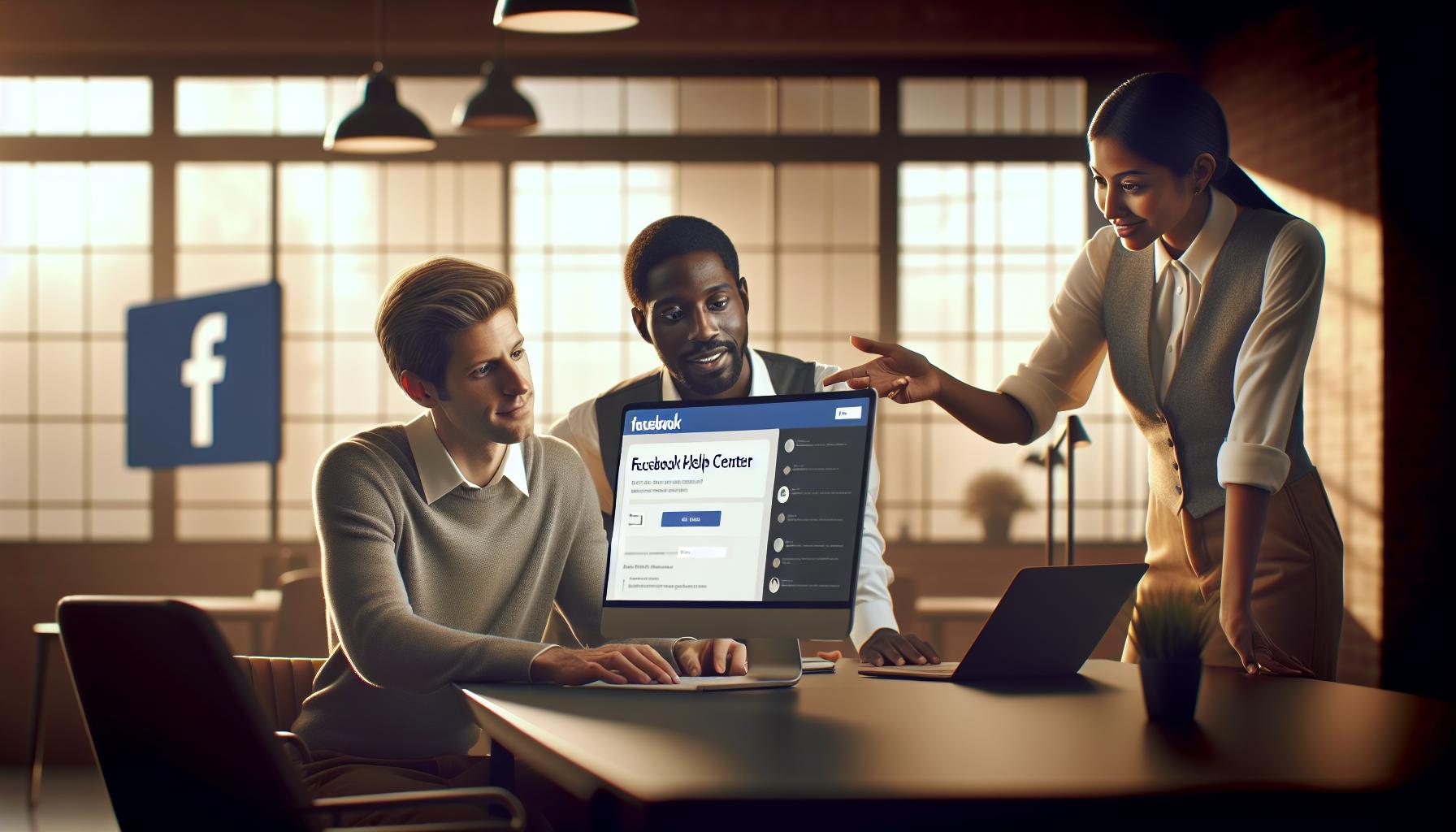 Using Facebook's Help Center for Support