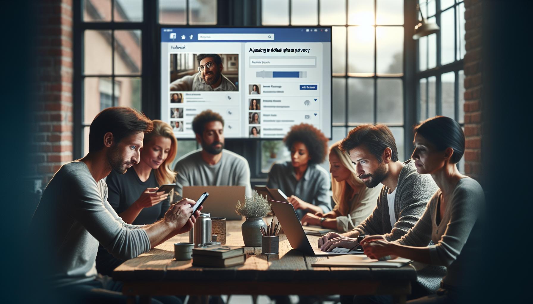 Adjusting Individual Photo Privacy on Facebook