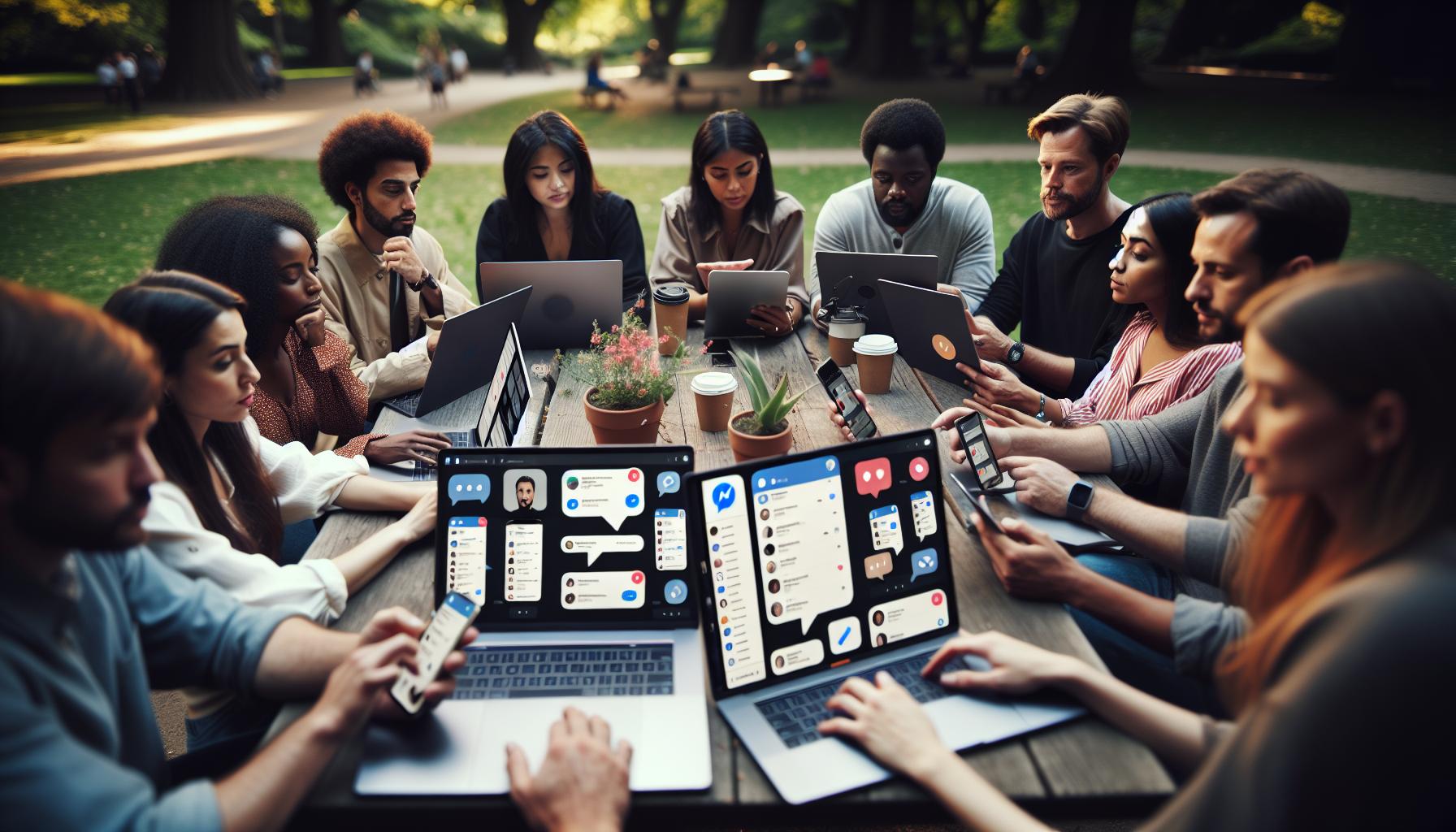 Managing Multiple Accounts in Messenger