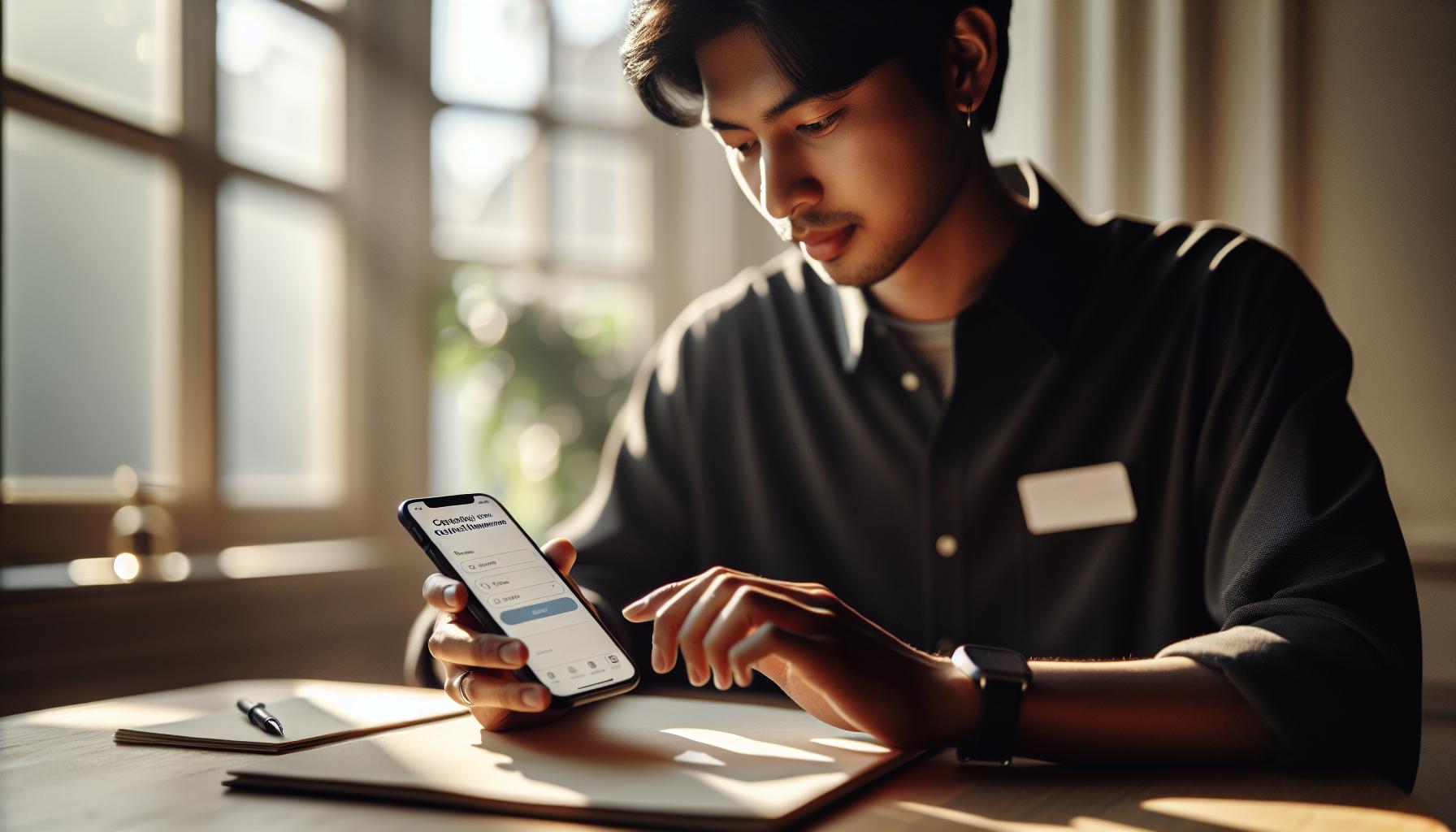 Updating Your Contact Information on Mobile